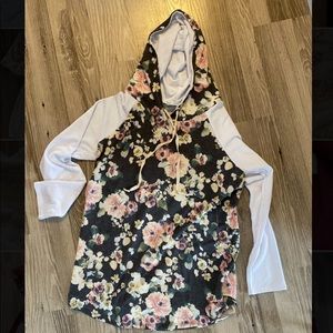 Floral Hoodie